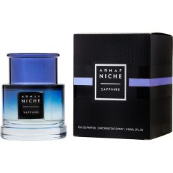 Eau De Parfum Spray 3 Oz - Armaf Niche Saphire By Armaf