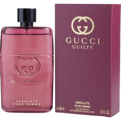 Eau De Parfum Spray 3 Oz - Gucci Guilty Absolute Pour Femme By Gucci