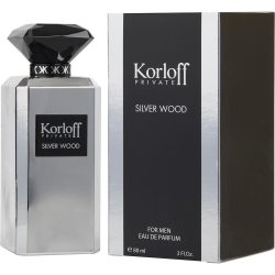 Eau De Parfum Spray 3 Oz - Korloff Private Silver Wood By Korloff