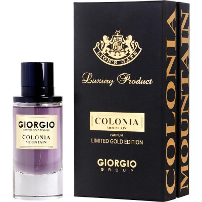 Eau De Parfum Spray 3 Oz (Limited Gold Edition) - Giorgio Colonia Mountain By Giorgio Group