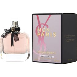 Eau De Parfum Spray 3 Oz - Mon Paris Floral Ysl By Yves Saint Laurent