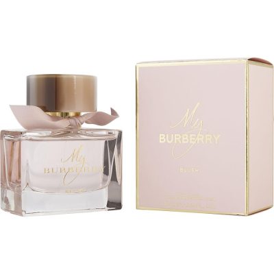 Eau De Parfum Spray 3 Oz (New Packaging) - My Burberry Blush By Burberry