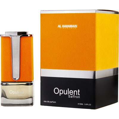 Eau De Parfum Spray 3.3 Oz - Al Haramain Opulent Saffron By Al Haramain