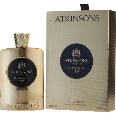 Eau De Parfum Spray 3.3 Oz - Atkinsons His Majesty The Oud By Atkinsons