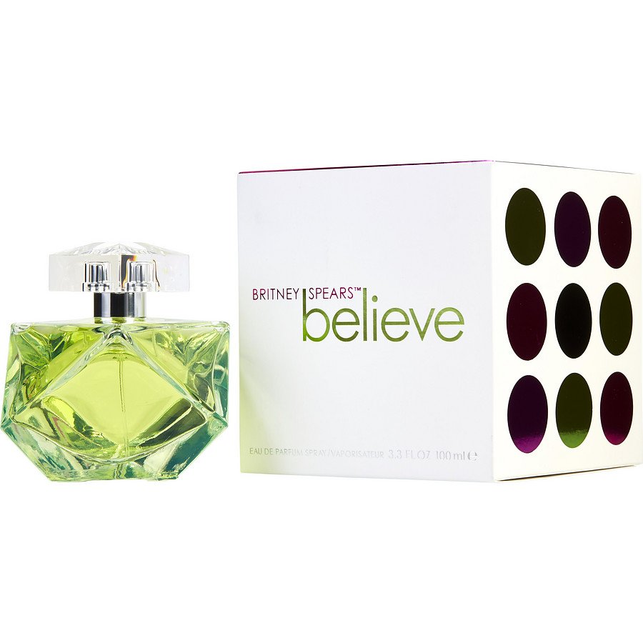 Eau De Parfum Spray 3.3 Oz - Believe Britney Spears By Britney Spears Eau De Parfum Spray 3.3 Oz - Believe Britney Spears By Britney Spears