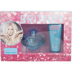Eau De Parfum Spray 3.3 Oz & Body Souffle 3.3 Oz - Curious Britney Spears By Britney Spears