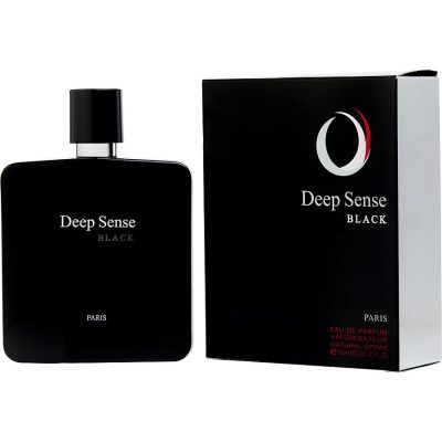 Eau De Parfum Spray 3.3 Oz - Deep Sense Black By Prime Collection
