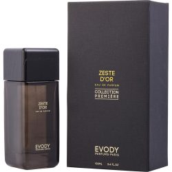 Eau De Parfum Spray 3.3 Oz - Evody Zeste D'Or By Evody Parfums