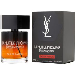 Eau De Parfum Spray 3.3 Oz - La Nuit De L'Homme Yves Saint Laurent By Yves Saint Laurent