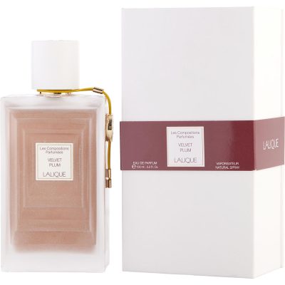 Eau De Parfum Spray 3.3 Oz - Lalique Les Compositions Parfumees Velvet Plum By Lalique