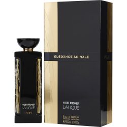 Eau De Parfum Spray 3.3 Oz - Lalique Noir Premier Elegance Animale 1989 By Lalique