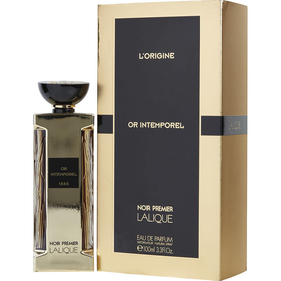 Eau De Parfum Spray 3.3 Oz - Lalique Noir Premier Or Intemporel 1888 By Lalique Eau De Parfum Spray 3.3 Oz - Lalique Noir Premier Or Intemporel 1888 By Lalique
