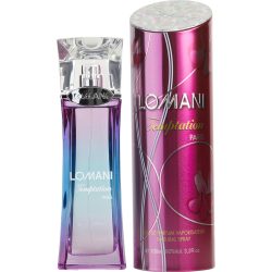 Eau De Parfum Spray 3.3 Oz - Lomani Temptation By Lomani