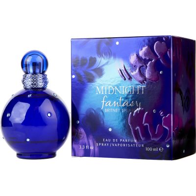 Eau De Parfum Spray 3.3 Oz - Midnight Fantasy Britney Spears By Britney Spears