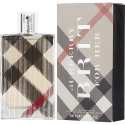 Eau De Parfum Spray 3.3 Oz (New Packaging) - Burberry Brit By Burberry