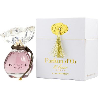 Eau De Parfum Spray 3.3 Oz - Parfum D'Or Elixir By Kristel Saint Martin