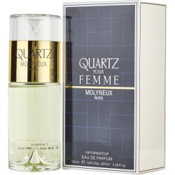 Eau De Parfum Spray 3.3 Oz - Quartz By Molyneux