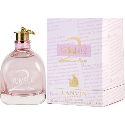Eau De Parfum Spray 3.3 Oz - Rumeur 2 Rose By Lanvin