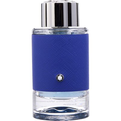 Eau De Parfum Spray 3.3 Oz *Tester - Mont Blanc Explorer Ultra Blue By Mont Blanc