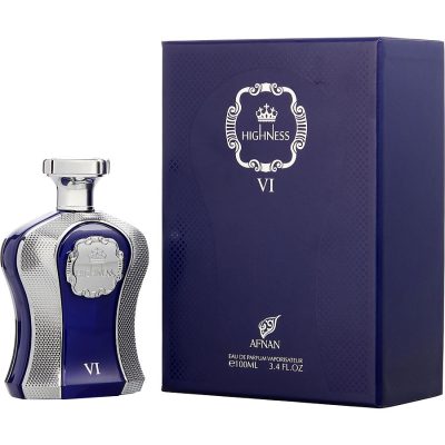 Eau De Parfum Spray 3.4 Oz - Afnan Highness Vi Blue By Afnan Perfumes