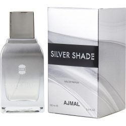 Eau De Parfum Spray 3.4 Oz - Ajmal Silver Shade By Ajmal
