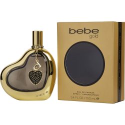 Eau De Parfum Spray 3.4 Oz - Bebe Gold By Bebe
