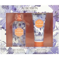 Eau De Parfum Spray 3.4 Oz & Body Lotion 3.4 Oz - Aubusson First Moment By Aubusson