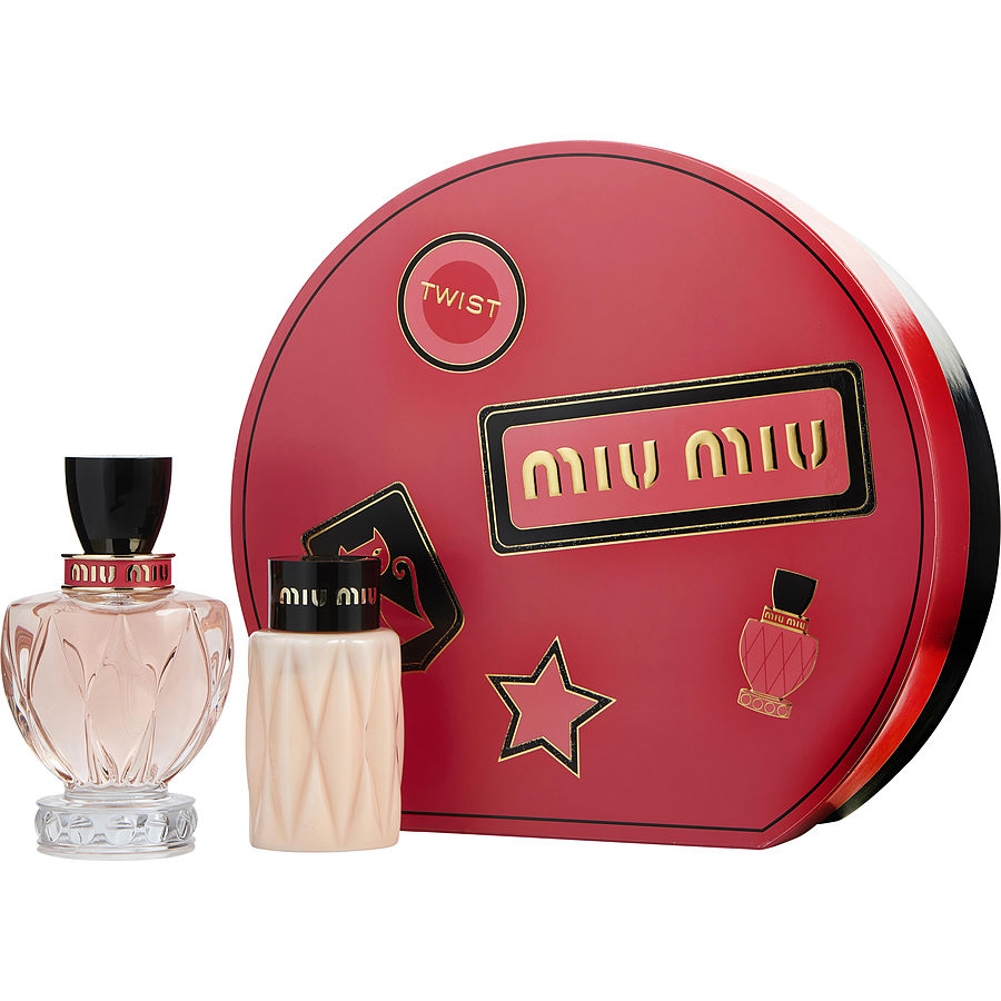 Eau De Parfum Spray 3.4 Oz & Body Lotion 3.4 Oz - Miu Miu Twist By Miu Miu Eau De Parfum Spray 3.4 Oz & Body Lotion 3.4 Oz - Miu Miu Twist By Miu Miu