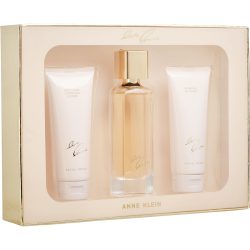 Eau De Parfum Spray 3.4 Oz & Body Lotion 3.4 Oz & Shower Gel 3.4 Oz - Anne Klein Love Anne By Anne Klein