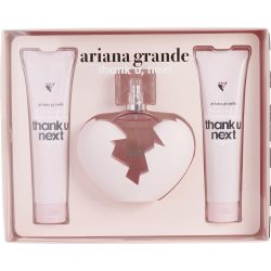 Eau De Parfum Spray 3.4 Oz & Body Souffle 3.4 Oz & Shower Gel 3.4 Oz - Ariana Grande Thank U Next By Ariana Grande