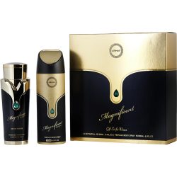 Eau De Parfum Spray 3.4 Oz & Body Spray 6.8 Oz - Armaf Magnificent By Armaf