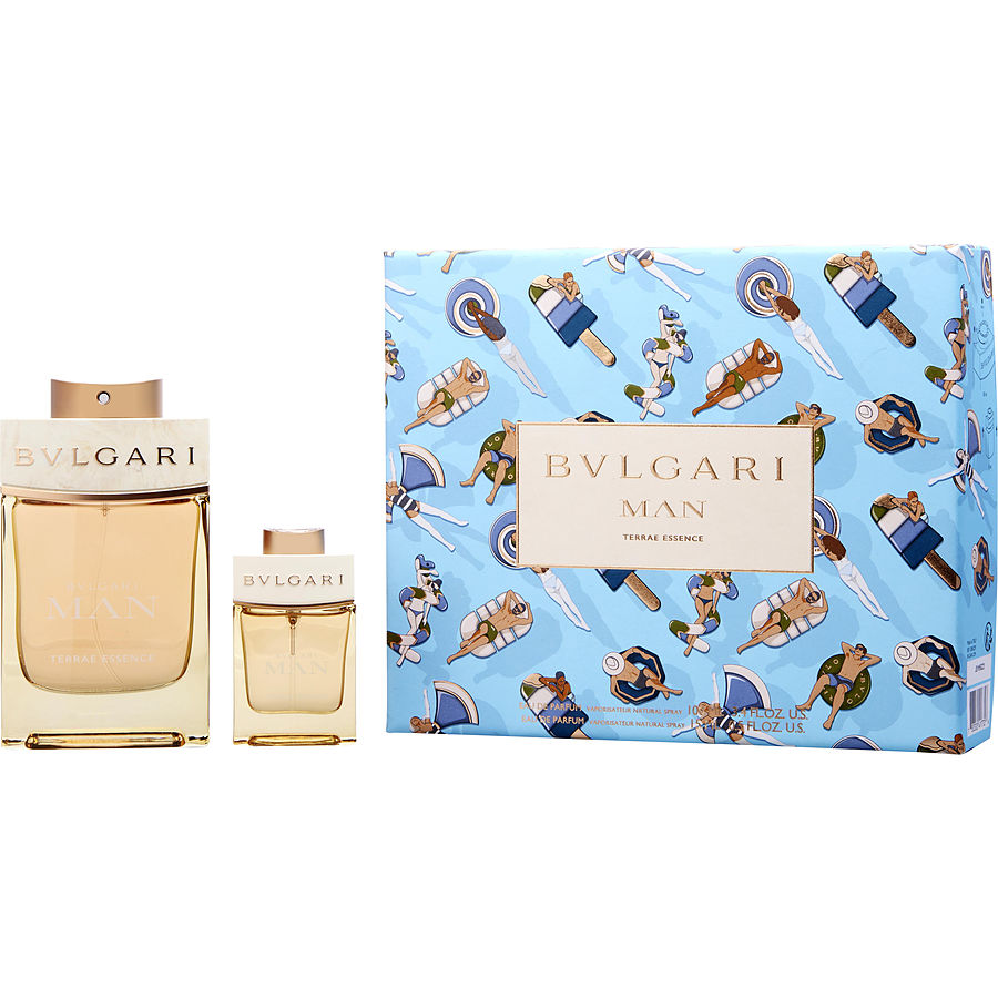 Eau De Parfum Spray 3.4 Oz & Eau De Parfum Spray 0.5 Oz - Bvlgari Man Terrae Essence By Bvlgari Eau De Parfum Spray 3.4 Oz & Eau De Parfum Spray 0.5 Oz - Bvlgari Man Terrae Essence By Bvlgari