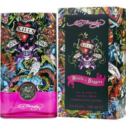 Eau De Parfum Spray 3.4 Oz - Ed Hardy Hearts & Daggers By Christian Audigier