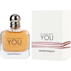 Eau De Parfum Spray 3.4 Oz - Emporio Armani In Love With You By Giorgio Armani