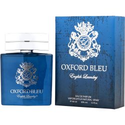 Eau De Parfum Spray 3.4 Oz - English Laundry Oxford Bleu By English Laundry