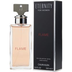 Eau De Parfum Spray 3.4 Oz - Eternity Flame By Calvin Klein