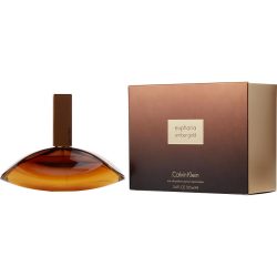 Eau De Parfum Spray 3.4 Oz - Euphoria Amber Gold By Calvin Klein