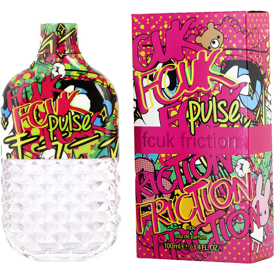 Eau De Parfum Spray 3.4 Oz - Fcuk Friction Pulse By French Connection Eau De Parfum Spray 3.4 Oz - Fcuk Friction Pulse By French Connection