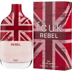 Eau De Parfum Spray 3.4 Oz - Fcuk Rebel Her By French Connection