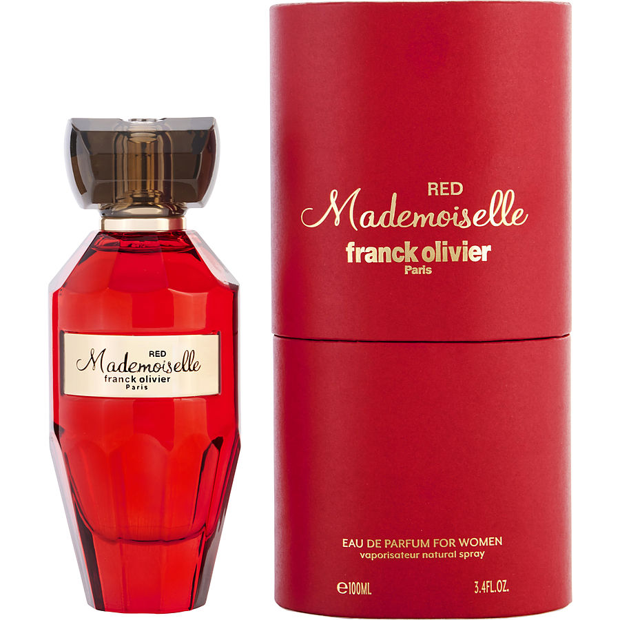 Eau De Parfum Spray 3.4 Oz - Franck Olivier Mademoiselle Red By Franck Olivier Eau De Parfum Spray 3.4 Oz - Franck Olivier Mademoiselle Red By Franck Olivier