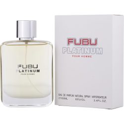 Eau De Parfum Spray 3.4 Oz - Fubu Platinum By Fubu