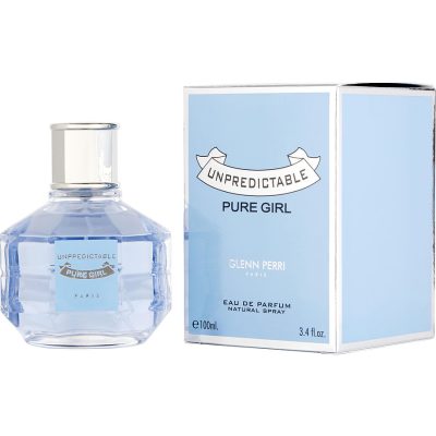 Eau De Parfum Spray 3.4 Oz - Glenn Perri Unpredictable Pure Girl By Glenn Perri