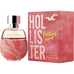 Eau De Parfum Spray 3.4 Oz - Hollister Festival Vibes By Hollister