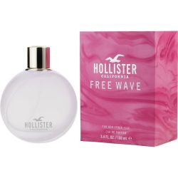 Eau De Parfum Spray 3.4 Oz - Hollister Free Wave By Hollister