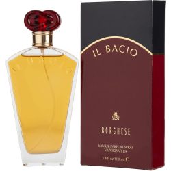 Eau De Parfum Spray 3.4 Oz - Il Bacio By Borghese