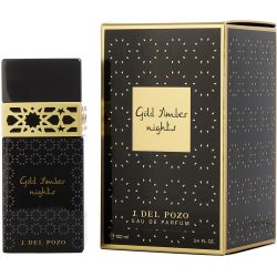 Eau De Parfum Spray 3.4 Oz - Jesus Del Pozo Gold Amber Nights By Jesus Del Pozo