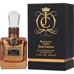 Eau De Parfum Spray 3.4 Oz - Juicy Couture Glistening Amber By Juicy Couture