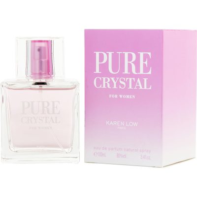 Eau De Parfum Spray 3.4 Oz - Karen Low Pure Crystal By Karen Low