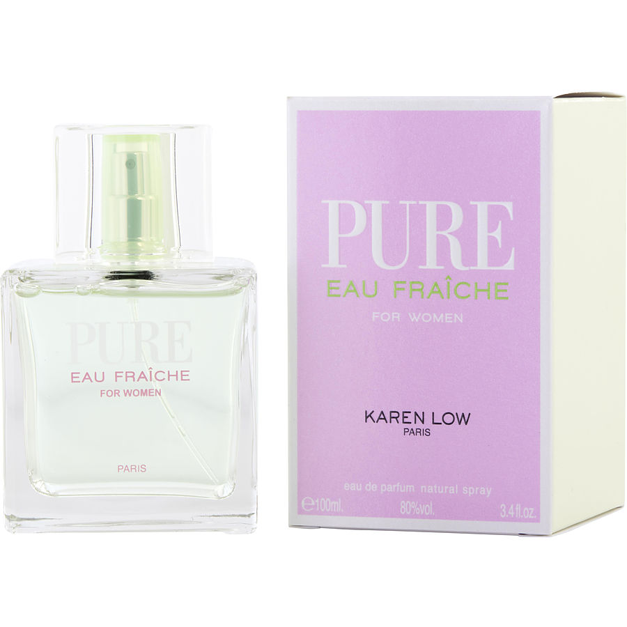 Eau De Parfum Spray 3.4 Oz - Karen Low Pure Eau Fraiche By Karen Low Eau De Parfum Spray 3.4 Oz - Karen Low Pure Eau Fraiche By Karen Low