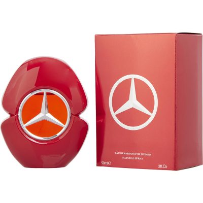 Eau De Parfum Spray 3.4 Oz - Mercedes-Benz Woman In Red By Mercedes Benz